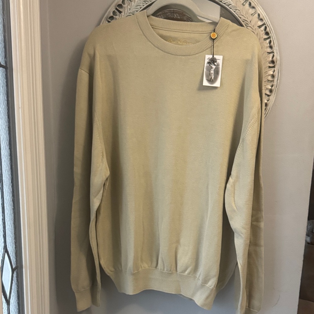 Hogan Men's Light Cream Crewneck Sweater